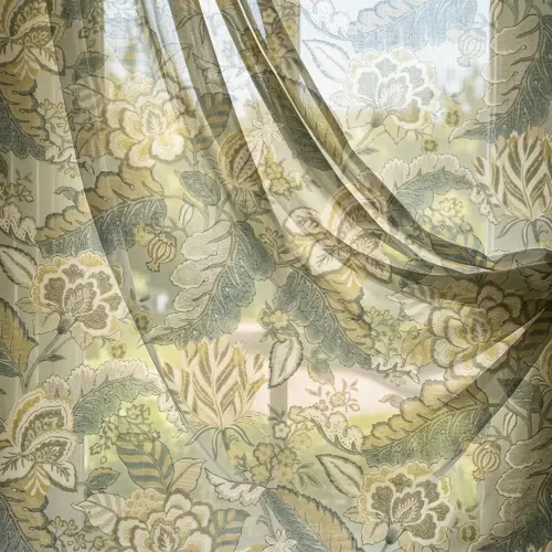 Luxury Floral Curtains | Motorized Curtains Dubai — view 2