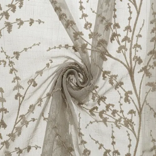 Livingroom Patterned C | Motorized Curtains Dubai — view 2