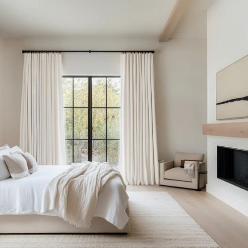 Luxurious Cashmere Blacko | Wave Curtains Dubai — view 2