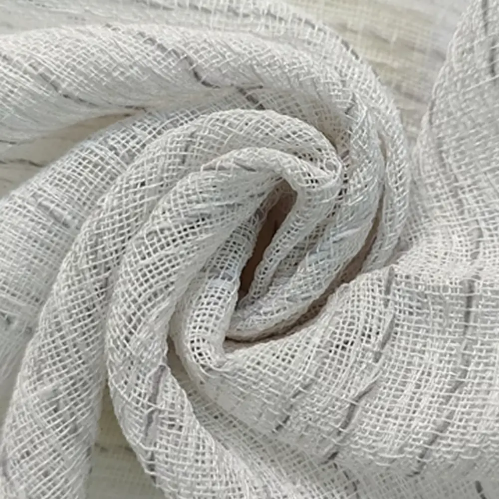 Sheer Striped Grey | Outdoor Curtains Dubai — view 2